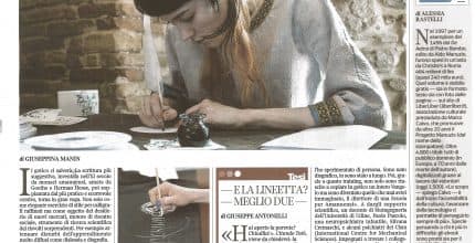 Il Corriere della Sera – La Lettura. “I nuovi amanuensi”